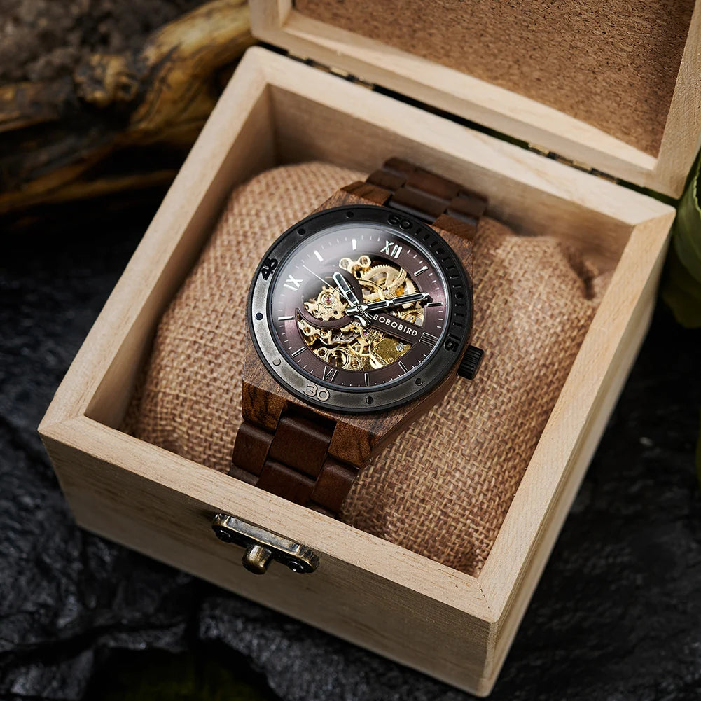 BOBO BIRD men Mechanical Watch