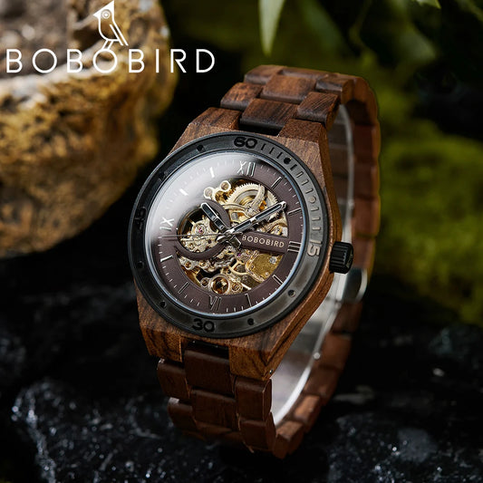 BOBO BIRD men Mechanical Watch