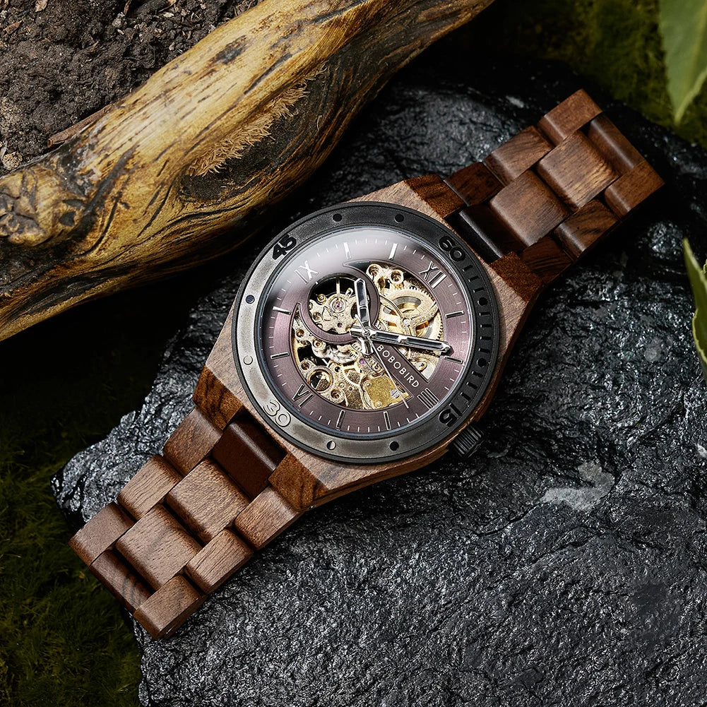 BOBO BIRD men Mechanical Watch