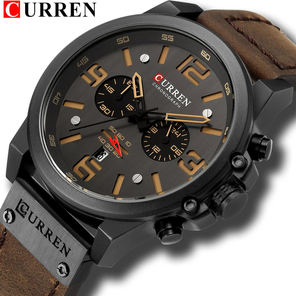 Watch For Men Top Brand Luxury CURREN