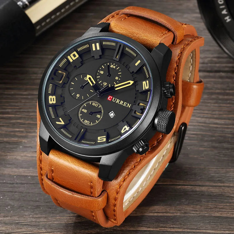 CURREN Men's Watches Top Brand Luxury