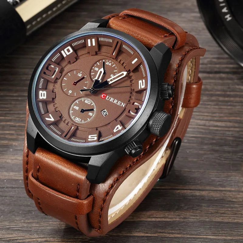 CURREN Men's Watches Top Brand Luxury