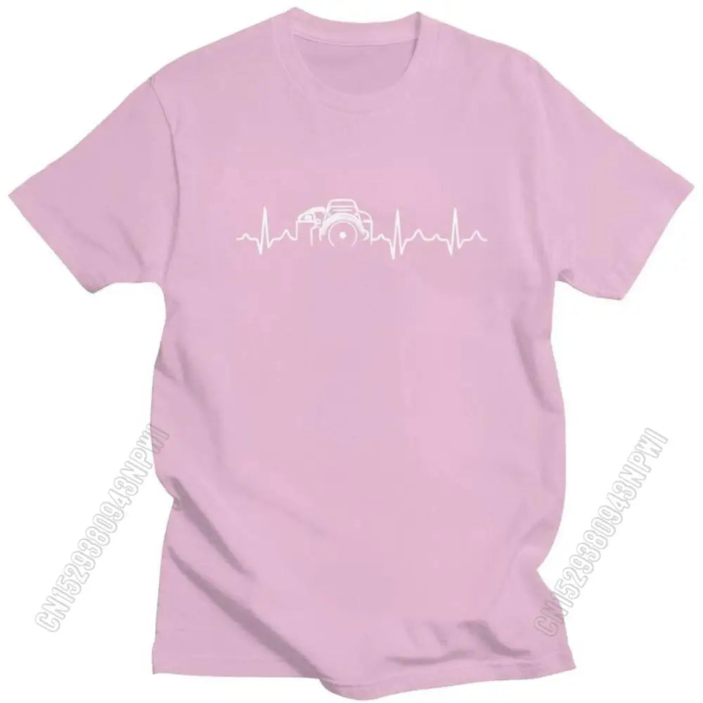 Personality Heartbeat Of Camera T Shirt