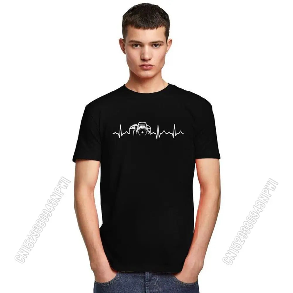 Personality Heartbeat Of Camera T Shirt