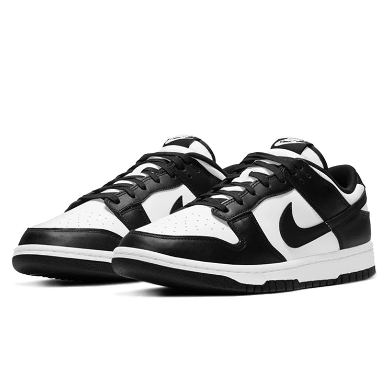 Nike Dunk Retro Black White Men Women