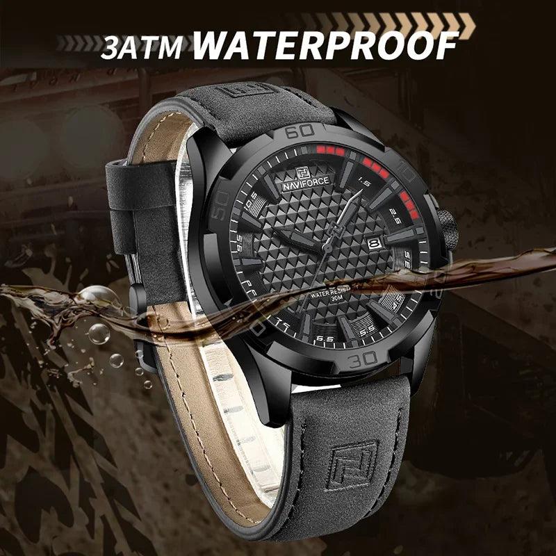 Top Brand NAVIFORCE  Men Quartz Watch