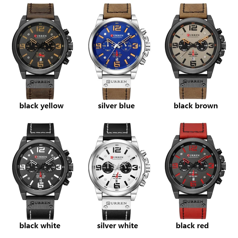 Watch For Men Top Brand Luxury CURREN