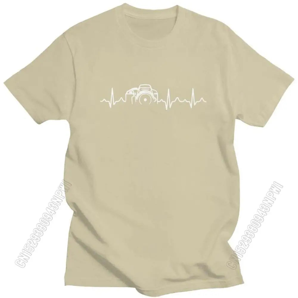 Personality Heartbeat Of Camera T Shirt