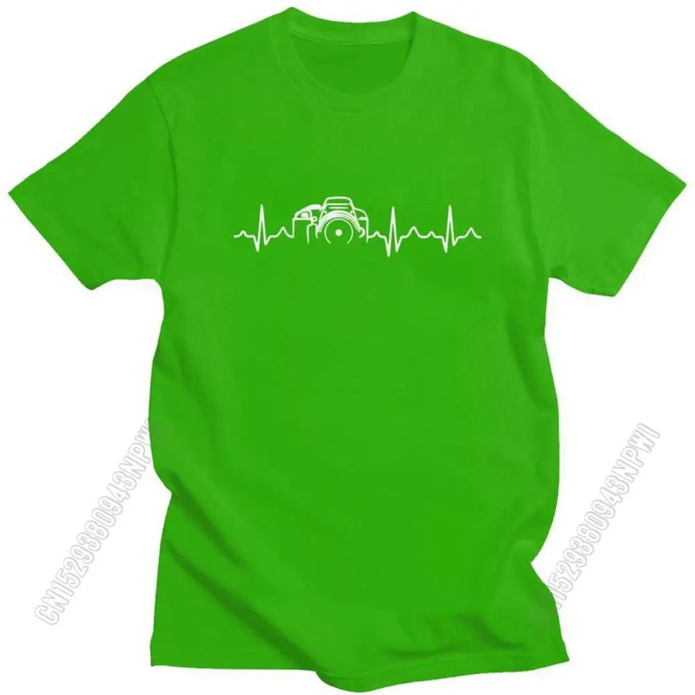 Personality Heartbeat Of Camera T Shirt