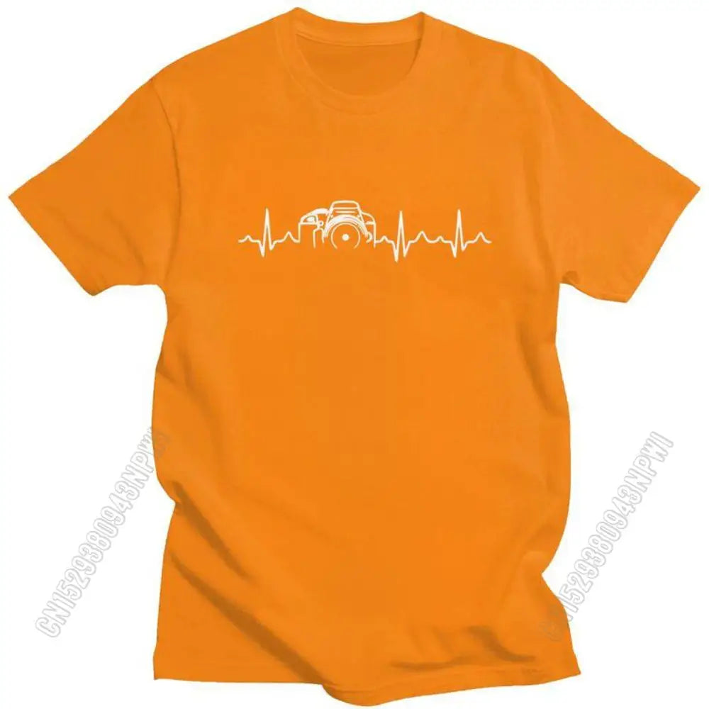 Personality Heartbeat Of Camera T Shirt