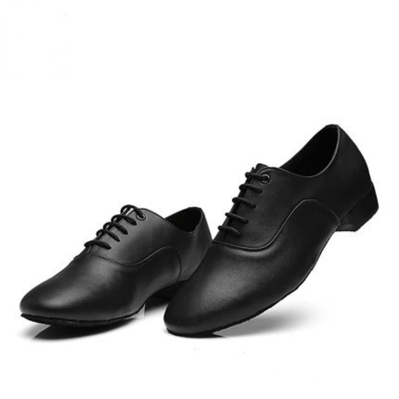 Men New Leather Men's Latin Dance Shoes