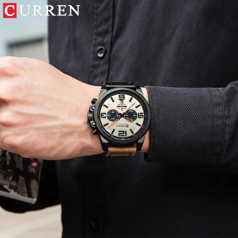 Watch For Men Top Brand Luxury CURREN