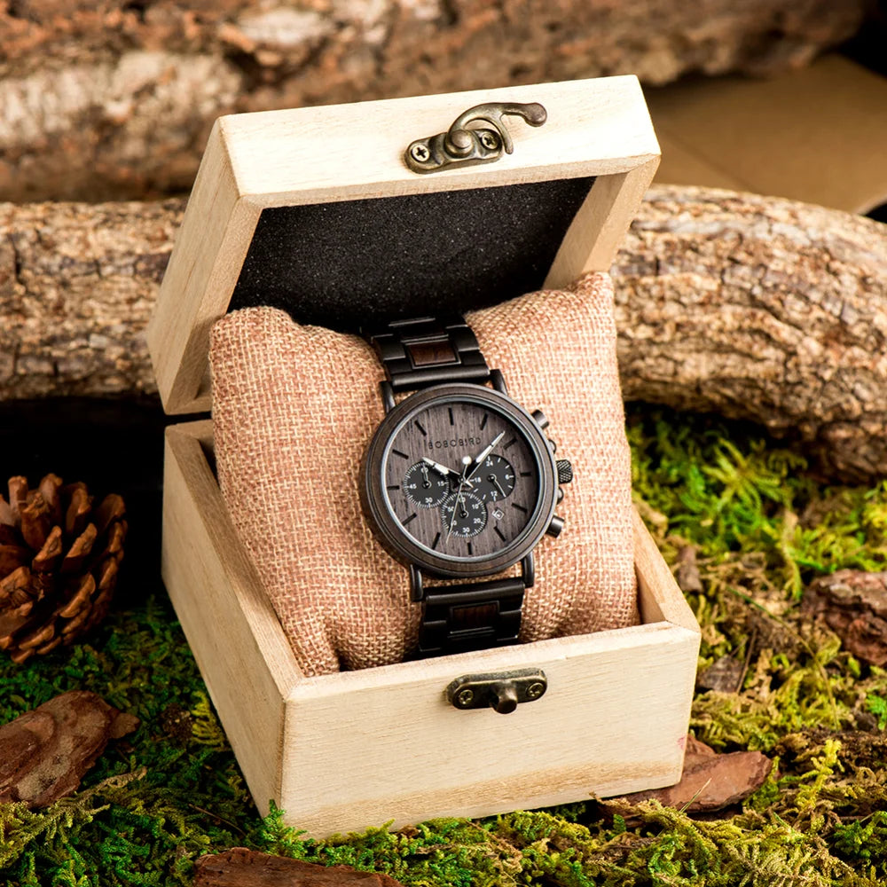 BOBO BIRD Wood Men Watch