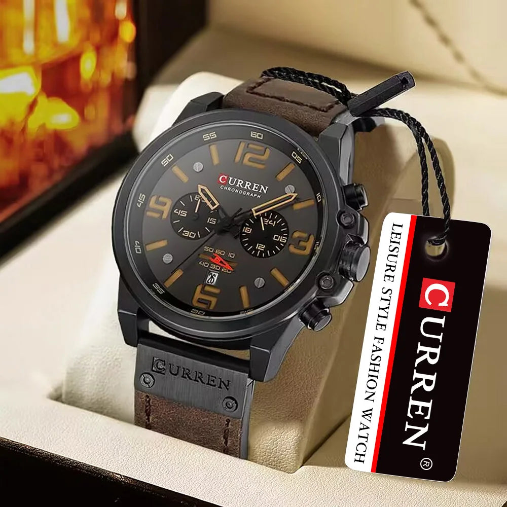 Watch For Men Top Brand Luxury CURREN