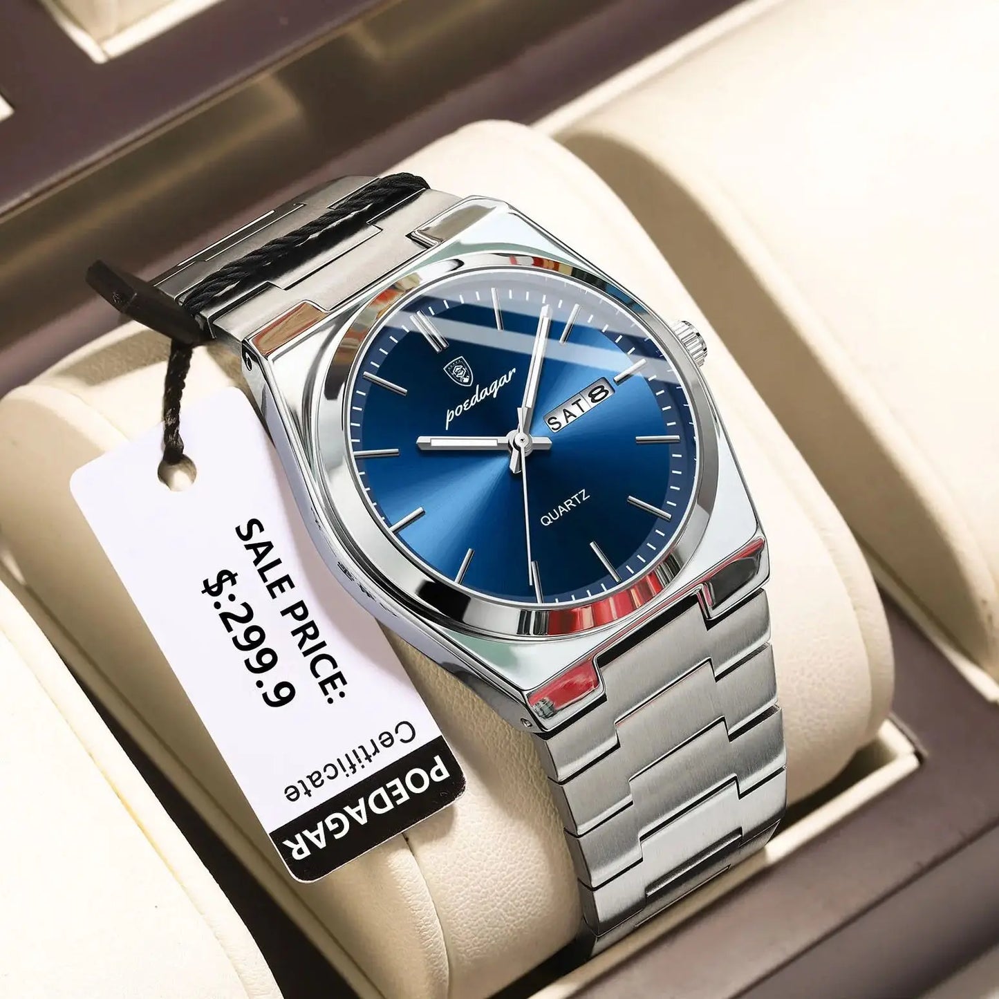 POEDAGAR Luxury Watch For Man