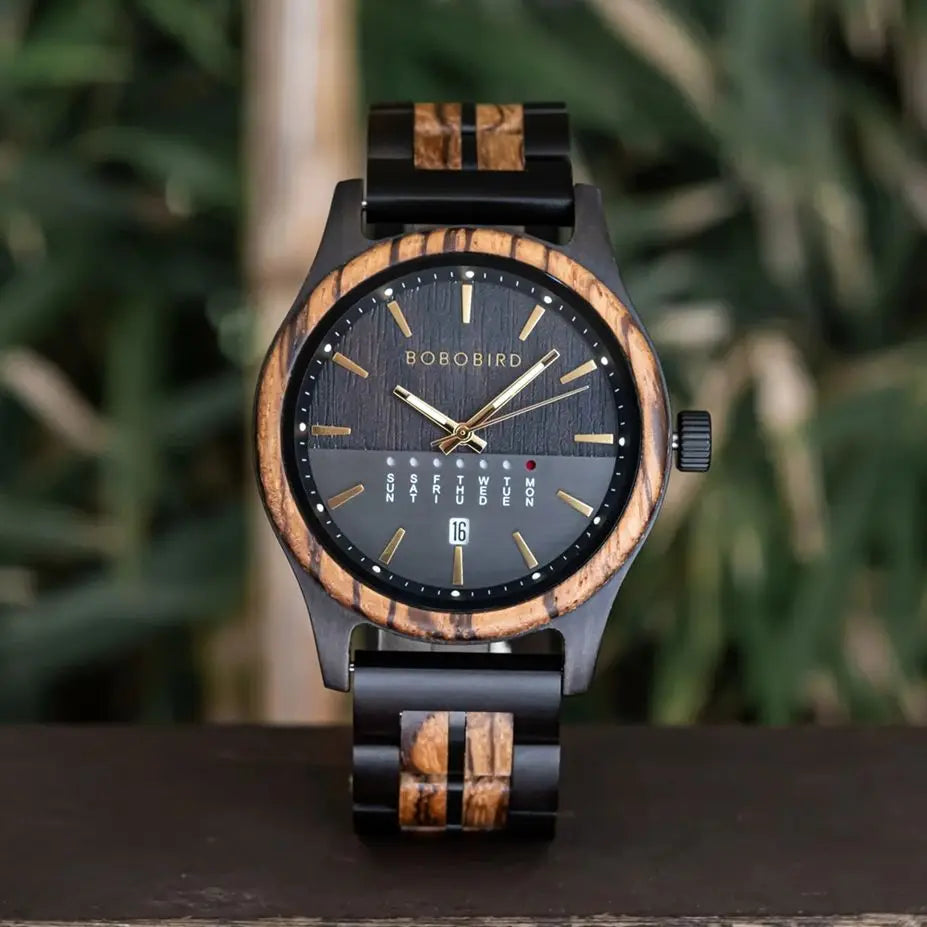 BOBO BIRD Men's Watches Niche Wooden