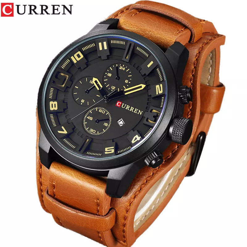 CURREN Men's Watches Top Brand Luxury