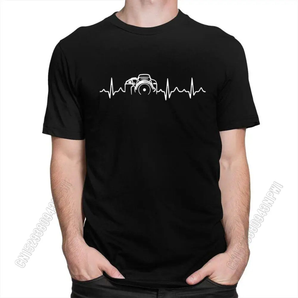 Personality Heartbeat Of Camera T Shirt